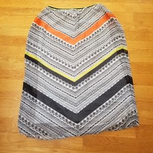 Old Navy Neon Tribal maxi L
